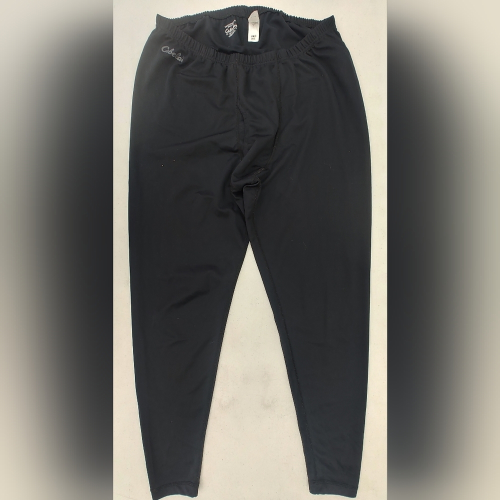 Cabela's Black Long Underwear Size XLT